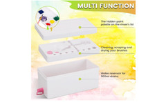 Paint Brush Holder Cleaner Rinser Palette 4 In 1 Painting Supplies Drawing Art