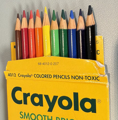 Vtg 1996 Crayola Smooth Bright Colored Pencils Play to Win Pack NOS Unused