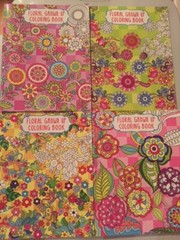 (1) Adult Coloring Book Floral Designs – Select Book- BUY MORE THAN 1 & SAVE 20%