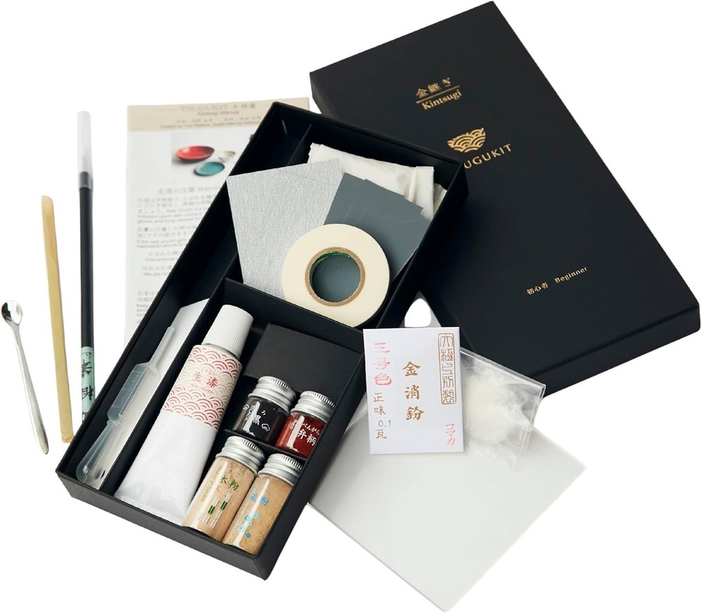 TSUGUKIT Tsugu Kit Gold (Traditional Kintsugi Set made by Kintsugi Studio)