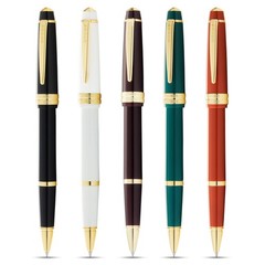 Bailey Light Amber Resin Rollerball Pen 1 Count (Pack of 1), Polished