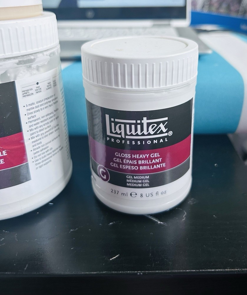 Liquitex Professional Bundle: Heavy Gloss Gel, Med Gloss Gel, Modeling Paste