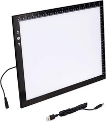 B4/A3s Artist tracing Light Box Copy Table,USB Power Dimmerable 6000 Lux Lock…