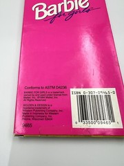 New Vintage Barbie For girls 12 Brilliant Colored Pencils Pre-Sharpened 1994