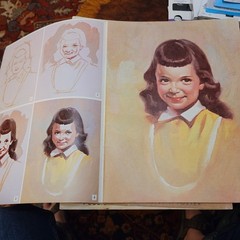 Vintage Walter Foster How to Use Color in Portraits by Merlin Enabnit