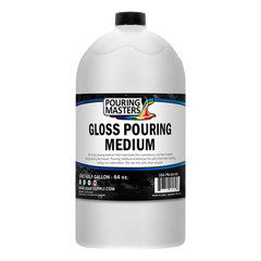 Pouring Masters Gloss Pouring Effects Medium 64oz Acrylic Paint Pouring Fluid