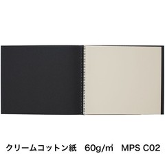 maruman Sketchbook Ssize Color Assorted Cream Croquis Paper 55 Sheets SS2