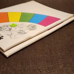 2 New Sketch Book Medium Weight Paper 30 Sheets 9″x12″ Art Skylight Studio NOS
