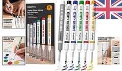 Versatile Long Head Markers: Assorted Color Set for DIY and Professional Use