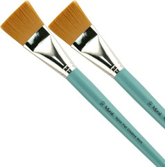Creative Mark Art Supplies Large Mural Synthetic Golden Taklon Paint Brush – Fla