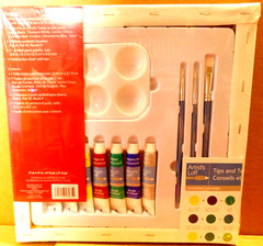 HC~Artist’s Loft Canvas Painting Kit 12 Piece Set ASTM D-4236 Christmas Artwork
