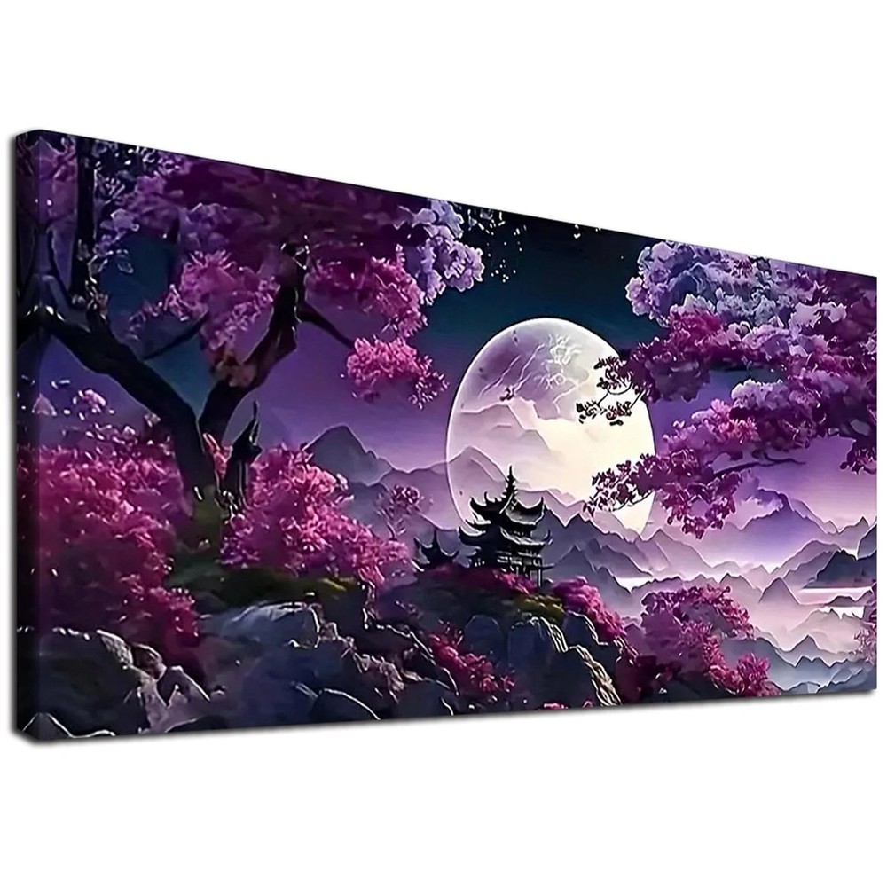 YALKIN DIY Diamond Painting Kits for Adults, Large 16 x 28 inches, Cramoisi