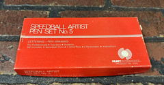 Vintage Hunt Speedball Artist Pen No 5