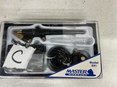 Master Airbrush Model MAS E91 Airbrush Set Master Single Action NIB