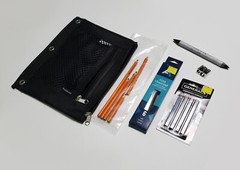 USED Charcoal Supplies Mixed Lot: General’s, Art Alternatives w/ Pencil Pouch