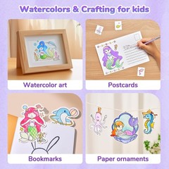 Paint with Water Coloring Books for Toddlers, Watercolor Painting Sets for Ki…