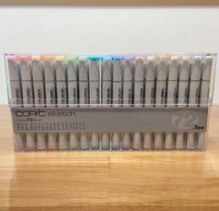 Copic Sketch Marker 72 Color BASIC Set Artist Markers JAPAN BRAND NEW