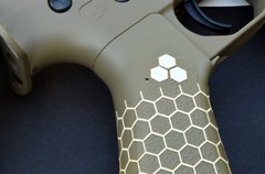 2PACK Camouflage EasyPeel Spray Paint Cerakote Camo Gun Model Stencil MICRO HEX