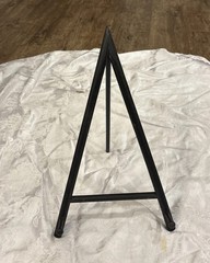 Black Wood Art Portrait Easel Medium