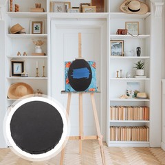 1Pc DIY Black Canvas Stretched Frame for Creative Oil Painting and Art Projects