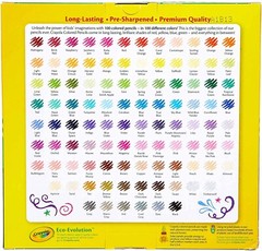 *1-Box* Crayola 100 Pre-Sharpened Premium Quality Colored Pencils 68-8100