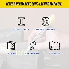 96820 – Paint-Riter Valve Action Fast-Drying Liquid Paint Marker Provides Lon…