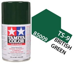 Tamiya 85009 TS-9 British Green Lacquer Spray Paint 100ml TAM85009 – US
