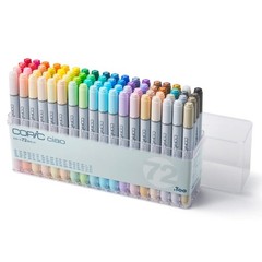 Copic Sketch Marker 72 Color BASIC Set Artist Markers From JAPAN BRAND NEW