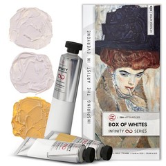 Box of Whites by ZenART for Flawless tints – 6.75 fl oz (200ml) Titanium Whit…