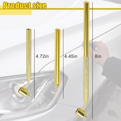 Car Touch Up Paint Pen, 0.5mm Vehicle Detailing Fine Line Painting Writer