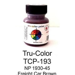 Tru-Color Paint TCP193 Freight Car Brown Np 1930 – 1945