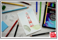 12-Pack Stabilo Aquacolor ARTY Watercolour Premium Colouring Pencils