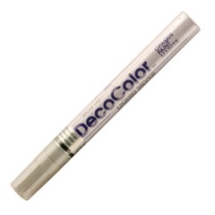 300-SLV Marvy DecoColor Opaque Paint Marker, Broad Tip, Silver, Pack of 1