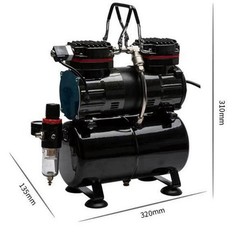 TC-90T Silent Air Compressor Airbrush Air Pump Model Repair Furniture 3.5L