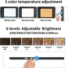A4 LED Light Board with Bag Magnetic Light Pad for Tracing Drawing Crafting