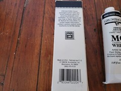 Vintage NEW in Box Grumbacher MG Titanium White Underpainting 150ml