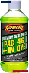 Universal A/C Compressor Oil – 8 Oz PAG Lubricant with UV Dye – High Viscosity