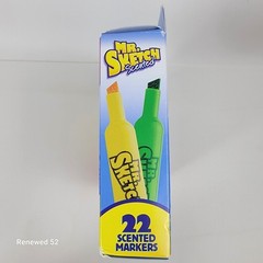 Mr. Sketch 22ct Scented Markers Chisel Tip Assorted Colors 2054594 New