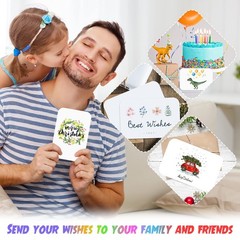 100 Pcs 4 x 6 Inch Watercolor Postcards Blank 140lb/300gsm Watercolor Paper C…