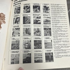 Vintage 1971 Grumbacher Library The Art of Acrylic Crafts Booklet B-368