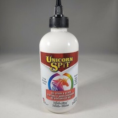 Unicorn Spit Gel Stain & Glaze 8 oz White Ning Paint by Eclectic USA Made