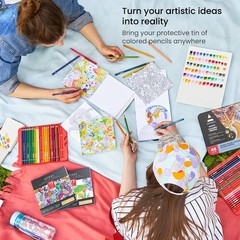 COLORED PENCILS for Drawing Art Sketching Shading Coloring 48 Colors ARTEZA