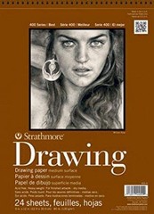Strathmore 400 Series Drawing Pad 80lb 130gsm Cream Paper 24 Sheets 4×6