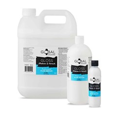GLOSS MEDIUM & VARNISH – Global Colours Professional Artist Fluid Medium
