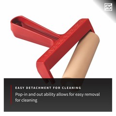 Speedball Art Products Company 004117 004117 Soft Rubber (1-Pack), Red
