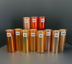 Hot Stamp Gilding Foil 90+ Colors 3 inches by 100 feet – Volume Pricing