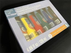 Artist’s Loft Acrylic Paint Set, 4.06 oz Bottles – Set of 6