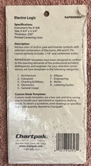 Rapidesign Electro-Logic Symbol Template, 1 Each (R308),Other Drawing Supplies