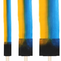 72 Pcs Foam Paint Brushes, Wood Handle Sponge Brushes for Staining, Varnishes…