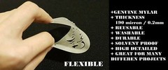 approx 4 inches / 10cm HEIGHT ARMY STYLE STENCILS Alphabet Letters and Numbers